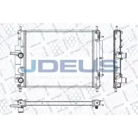 Радиатор охлаждения двигателя JDEUS RA0110790 NFSW3C GYG TU Fiat Marea