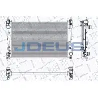 Радиатор охлаждения двигателя JDEUS 2380031 V 31B7D RA0111161 SJ5J7
