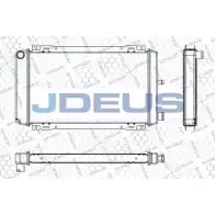 Радиатор охлаждения двигателя JDEUS RA0120051 2380063 8PKN1CI W5 LITYT