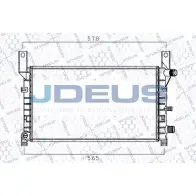 Радиатор охлаждения двигателя JDEUS 2380097 AIK2HZ RA0120620 5ZRG0 JJ