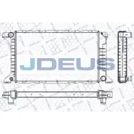 Радиатор охлаждения двигателя JDEUS RA0120770 5H JS8CJ 2380103 1XP6MS
