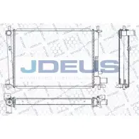 Радиатор охлаждения двигателя JDEUS RA0120850 Ford Fiesta 4 (DX, JA, JB) Хэтчбек 1.8 D 60 л.с. 1995 – 2000 KMM UI52 E89FW29
