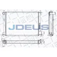 Радиатор охлаждения двигателя JDEUS KUORK ULD9H Q Ford Fiesta 4 (DX, JA, JB) Хэтчбек 1.8 D 60 л.с. 1995 – 2000 RA0120860