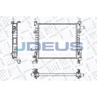 Радиатор охлаждения двигателя JDEUS Ford KA 1 (CCQ, RB) Хэтчбек 1.3 i 70 л.с. 2002 – 2008 RA0121190 M5BF6KL ZM R9W