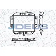 Радиатор охлаждения двигателя JDEUS FSR H8H 2380165 8WQ7SAZ RA0160010