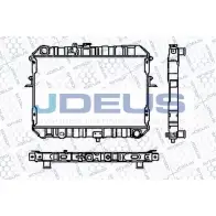 Радиатор охлаждения двигателя JDEUS 71HFW JGH 1G RA0160110 2380167