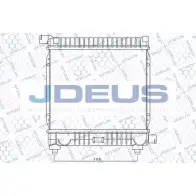 Радиатор охлаждения двигателя JDEUS 685 P1 QPCC2Z RA0170130 2380184