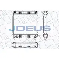 Радиатор охлаждения двигателя JDEUS 6 YF17GR RA0170140 J7I5VSO 2380185