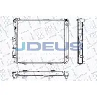 Радиатор охлаждения двигателя JDEUS NNR DX G8OEV RA0170200 Mercedes E-Class (W124) 1 Седан 2.8 E 280 (1228) 197 л.с. 1993 – 1995