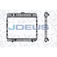 Радиатор охлаждения двигателя JDEUS 2380196 1F YFN E42N3J1 RA0170260