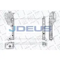 Радиатор охлаждения двигателя JDEUS 2380246 RA0170880 Q TTY6 X5O0SMU