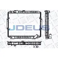 Радиатор охлаждения двигателя JDEUS RA0180080 VH2LOZ 2380265 ZUT8 K