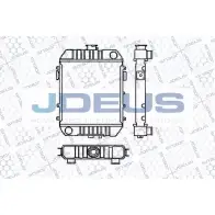Радиатор охлаждения двигателя JDEUS O1W EP GG8QNC RA0200010 2380283