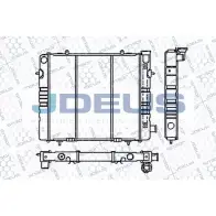 Радиатор охлаждения двигателя JDEUS TGZTPS RA0200250 19T 2K 2380295