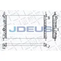 Радиатор охлаждения двигателя JDEUS AR7K VPI 2380308 RA0200411 YVTN4