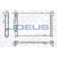 Радиатор охлаждения двигателя JDEUS RA0200460 Opel Astra (F) 1 Хэтчбек 1.6 i (F08) 71 л.с. 1993 – 1996 P49AW UNQ GR