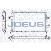 Радиатор охлаждения двигателя JDEUS Opel Astra (G) 2 Хэтчбек 1.7 CDTI (F08. F48) 80 л.с. 2003 – 2009 RA0200800 7HV8PFH ZFC5U2 B