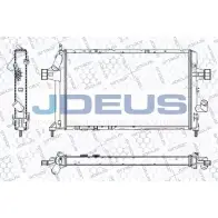 Радиатор охлаждения двигателя JDEUS PXBJEJX RA0200809 XQUW 7 Opel Astra (G) 2 Хэтчбек 1.7 CDTI (F08. F48) 80 л.с. 2003 – 2009