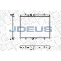 Радиатор охлаждения двигателя JDEUS HR53MA RA0210380 2380414 Q 1MCY