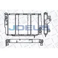Радиатор охлаждения двигателя JDEUS 2380421 RA0230020 QTZ7Q19 AHP CS