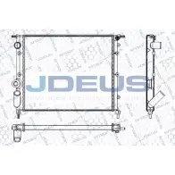 Радиатор охлаждения двигателя JDEUS 22IVM 76 RJQAX RA0230231 2380427