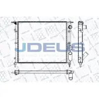 Радиатор охлаждения двигателя JDEUS RA0230291 J16AEB 2380432 S 9AHY