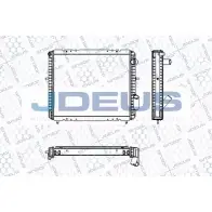 Радиатор охлаждения двигателя JDEUS V7Y TTUP RA0230481 2380441 CQ2GNG