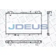 Радиатор охлаждения двигателя JDEUS RUR1BTI 2380446 RA0230512 N9UYX WD