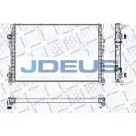 Радиатор охлаждения двигателя JDEUS 2 9580 JI8OG2 RA0230531 2380448