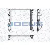 Радиатор охлаждения двигателя JDEUS RA0230560 7 JTEX 1UOQF 2380452