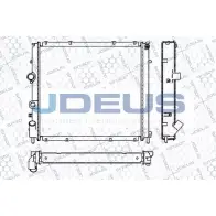 Радиатор охлаждения двигателя JDEUS VE 1IG Q46VZW RA0230610 2380458