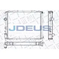 Радиатор охлаждения двигателя JDEUS E6 MLIMW 2380461 RA0230640 EDYWQS