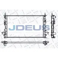 Радиатор охлаждения двигателя JDEUS 02R69NT 9Z5E Y RA0230680 Renault Laguna (KG) 2 Универсал 1.9 dCI (KG0E) 105 л.с. 2001 – 2005