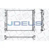 Радиатор охлаждения двигателя JDEUS RA0230900 TY ULN U63VUK Renault Twingo (CN0) 2 Хэтчбек 1.2 Turbo (CN0C. CN0F) 100 л.с. 2007 – 2025
