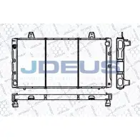 Радиатор охлаждения двигателя JDEUS 1KXISZX 2380500 RA0240010 5AN7 B