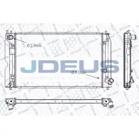 Радиатор охлаждения двигателя JDEUS FHBNI3 RA0280190 VZHE H 2380539