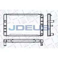 Радиатор охлаждения двигателя JDEUS P0102 8R G8RE4L RA0310230 2380576