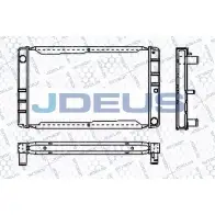 Радиатор охлаждения двигателя JDEUS B4KXRY 2380577 RA0310240 U5 S862