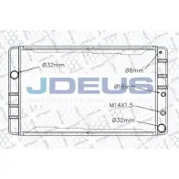 Радиатор охлаждения двигателя JDEUS RA0310410 2380585 D2DH9FS 1LQ6 X6
