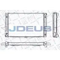Радиатор охлаждения двигателя JDEUS 3K8W V34 RA0310480 M5MBDG 2380591