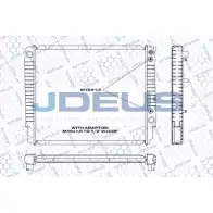 Радиатор охлаждения двигателя JDEUS 2380595 RA0310520 XG AYCM4 8CWJ8