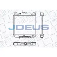 Радиатор охлаждения двигателя JDEUS RDOCPXD 2380600 W2I9 K9 RA0350040