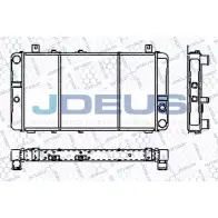 Радиатор охлаждения двигателя JDEUS 0NLXE K QUQQ 2380615 RA0380000