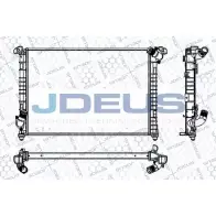 Радиатор охлаждения двигателя JDEUS Mini Cooper (R56, 57) 2 2005 – 2014 HT7LOMQ RA0700020 O7AJ6 O