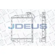 Радиатор охлаждения двигателя JDEUS SKLTSP JZJ8D LK RA0990230 2380636