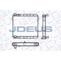 Радиатор охлаждения двигателя JDEUS OG IX62 RA1120300 2380637 VEHOLR