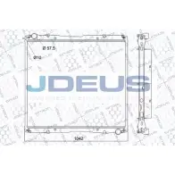 Радиатор охлаждения двигателя JDEUS RA1410020 73K 95 2380646 PAREGO