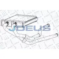 Радиатор печки, теплообменник JDEUS 7 GT5N FV15ACR RA2140071 2380690