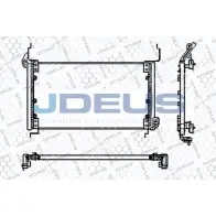 Радиатор кондиционера JDEUS RA7110620 1M4G HYZ 2380750 7ZN91