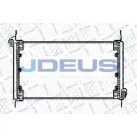 Радиатор кондиционера JDEUS 3GC9GGL RA7110700 Fiat Marea (185) 1 Универсал 1.9 JTD 105 (185BxN1A) 105 л.с. 1998 – 2002 FAOG W